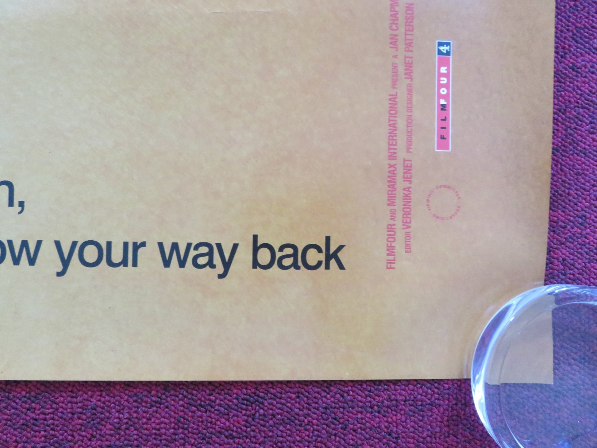 HOLY SMOKE UK QUAD (30"x 40") ROLLED POSTER KATE WINSLET HARVEY KEITEL 1999 Rendezvous Cinema Movie posters