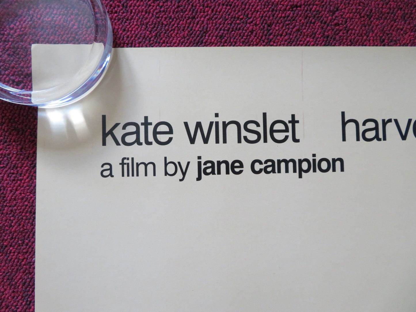 HOLY SMOKE UK QUAD (30"x 40") ROLLED POSTER KATE WINSLET HARVEY KEITEL 1999 Rendezvous Cinema Movie posters