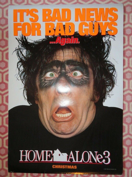 HOME ALONE 3 VERSION A US ONE SHEET ROLLED POSTER OLEK KRUPA 1997 Movie posters