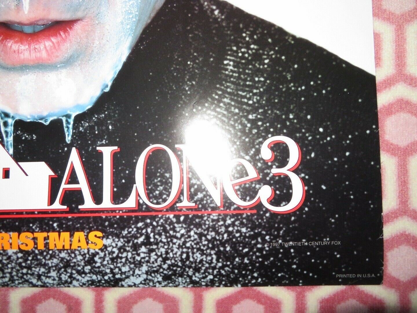 HOME ALONE 3 VERSION B US ONE SHEET ROLLED POSTER DAVID THORNTON 1997 Movie posters