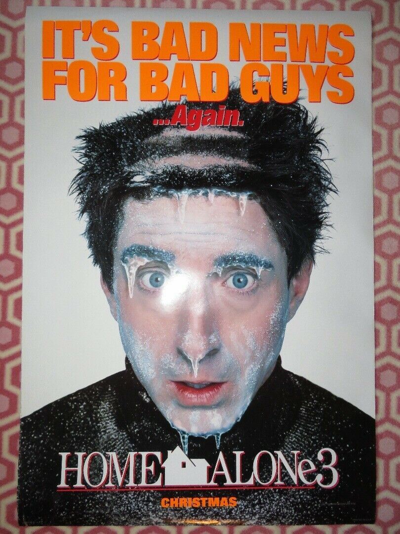 HOME ALONE 3 VERSION B US ONE SHEET ROLLED POSTER DAVID THORNTON 1997 Movie posters