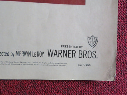 HOME BEFORE DARK US HALF SHEET (22"x 28") POSTER JEAN SIMMONS 1958 Movie posters