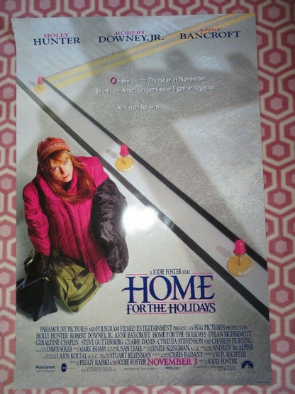 HOME FOR THE HOLIDAYS US ONE SHEET ROLLED POSTER JODIE FOSTER HOLLY HUNTER 1995 Movie posters