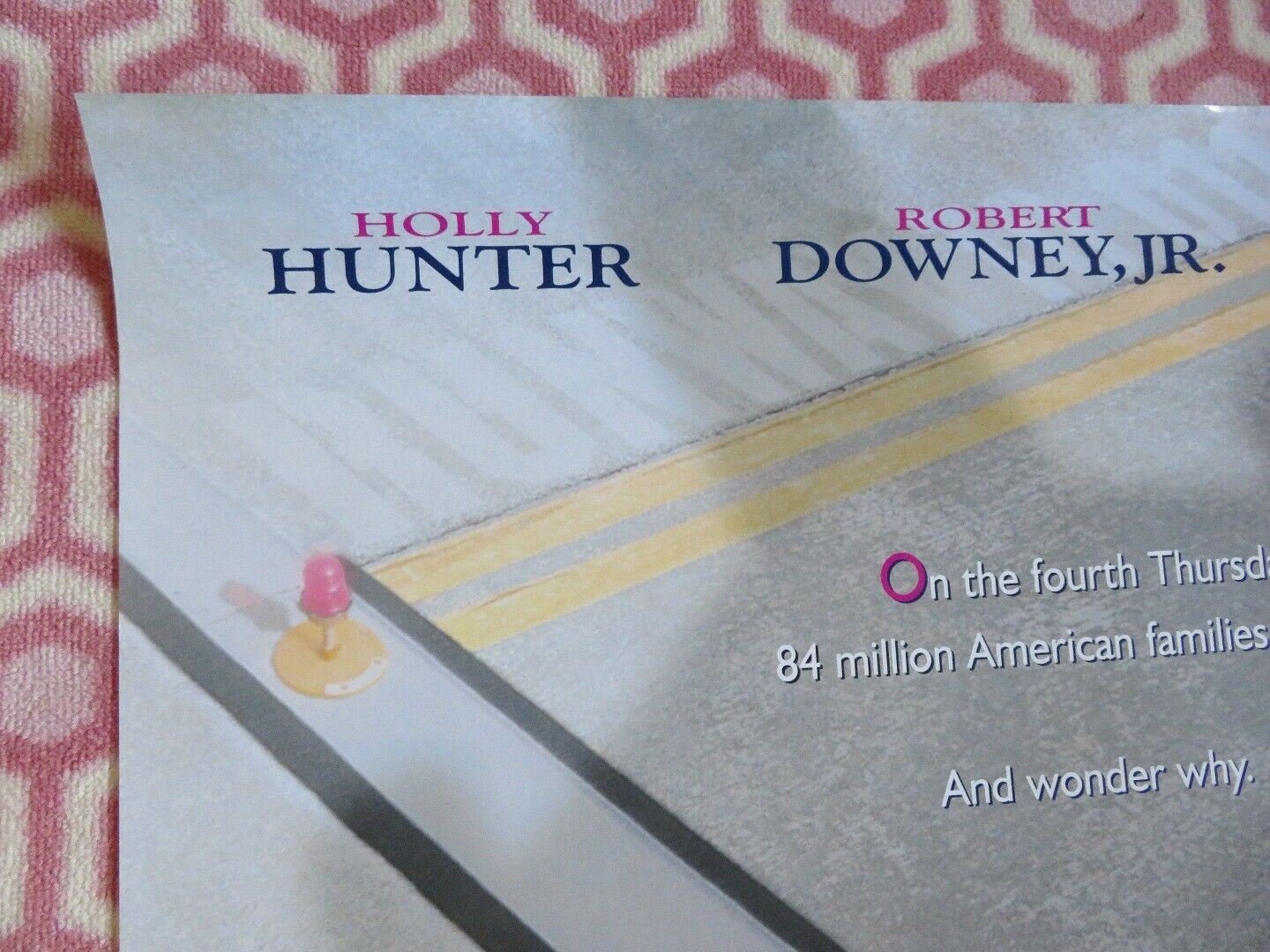 HOME FOR THE HOLIDAYS US ONE SHEET ROLLED POSTER JODIE FOSTER HOLLY HUNTER 1995 Movie posters