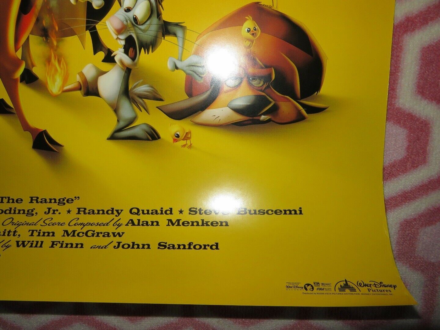 HOME ON THE RANGE ONE SHEET ROLLED POSTER DISNEY JUDI DENCH JENNIFER TILLY 2004 Movie posters