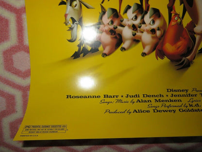 HOME ON THE RANGE ONE SHEET ROLLED POSTER DISNEY JUDI DENCH JENNIFER TILLY 2004 Movie posters