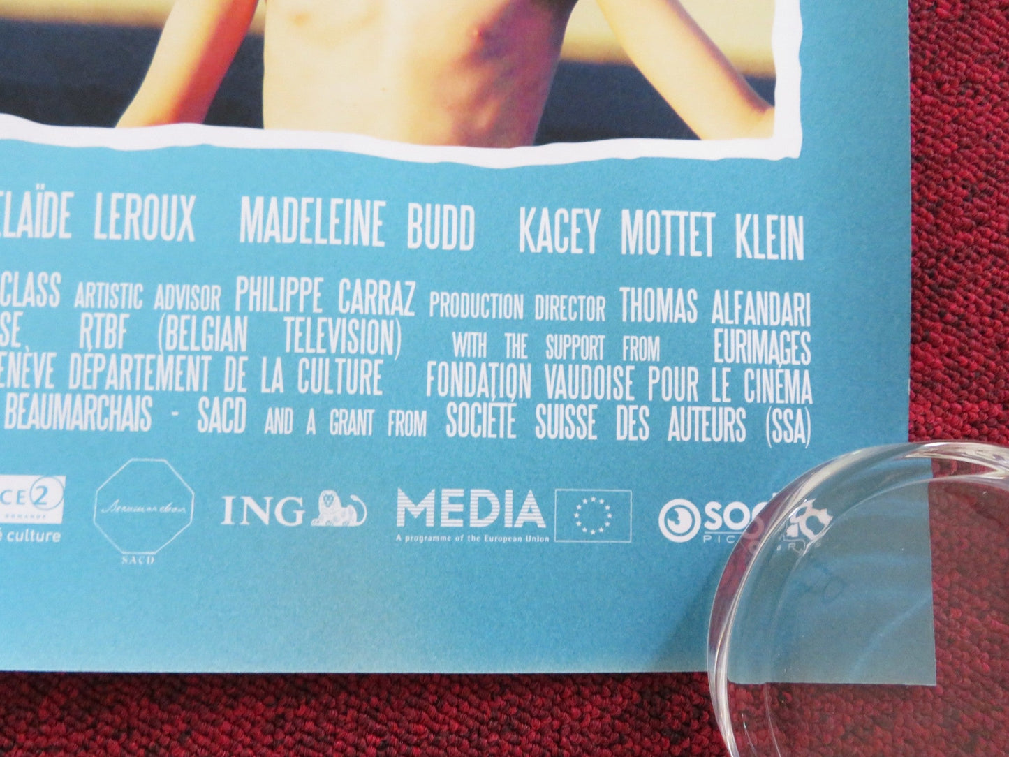 HOME UK QUAD (30"x 40") ROLLED POSTER ISABELLE HUPPERT OLIVIER GOURMET 2008 Rendezvous Cinema Movie posters