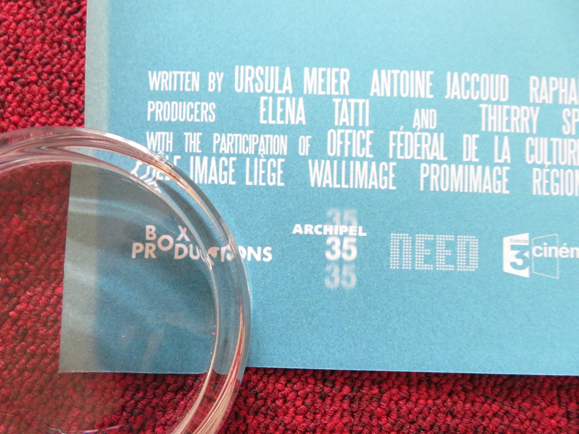 HOME UK QUAD (30"x 40") ROLLED POSTER ISABELLE HUPPERT OLIVIER GOURMET 2008 Rendezvous Cinema Movie posters