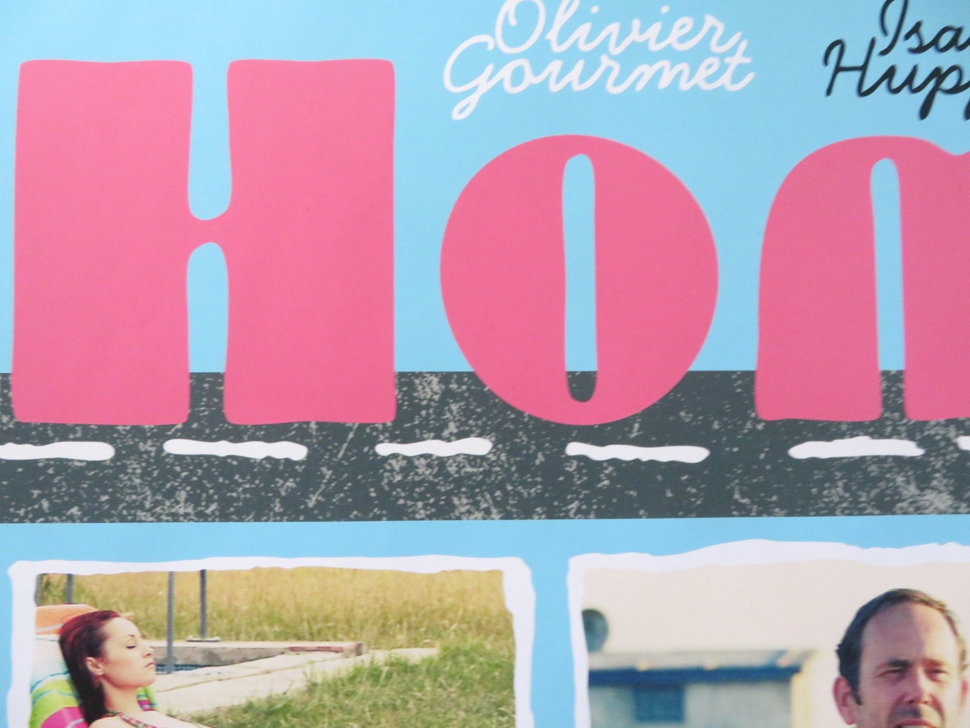 HOME UK QUAD (30"x 40") ROLLED POSTER ISABELLE HUPPERT OLIVIER GOURMET 2008 Rendezvous Cinema Movie posters