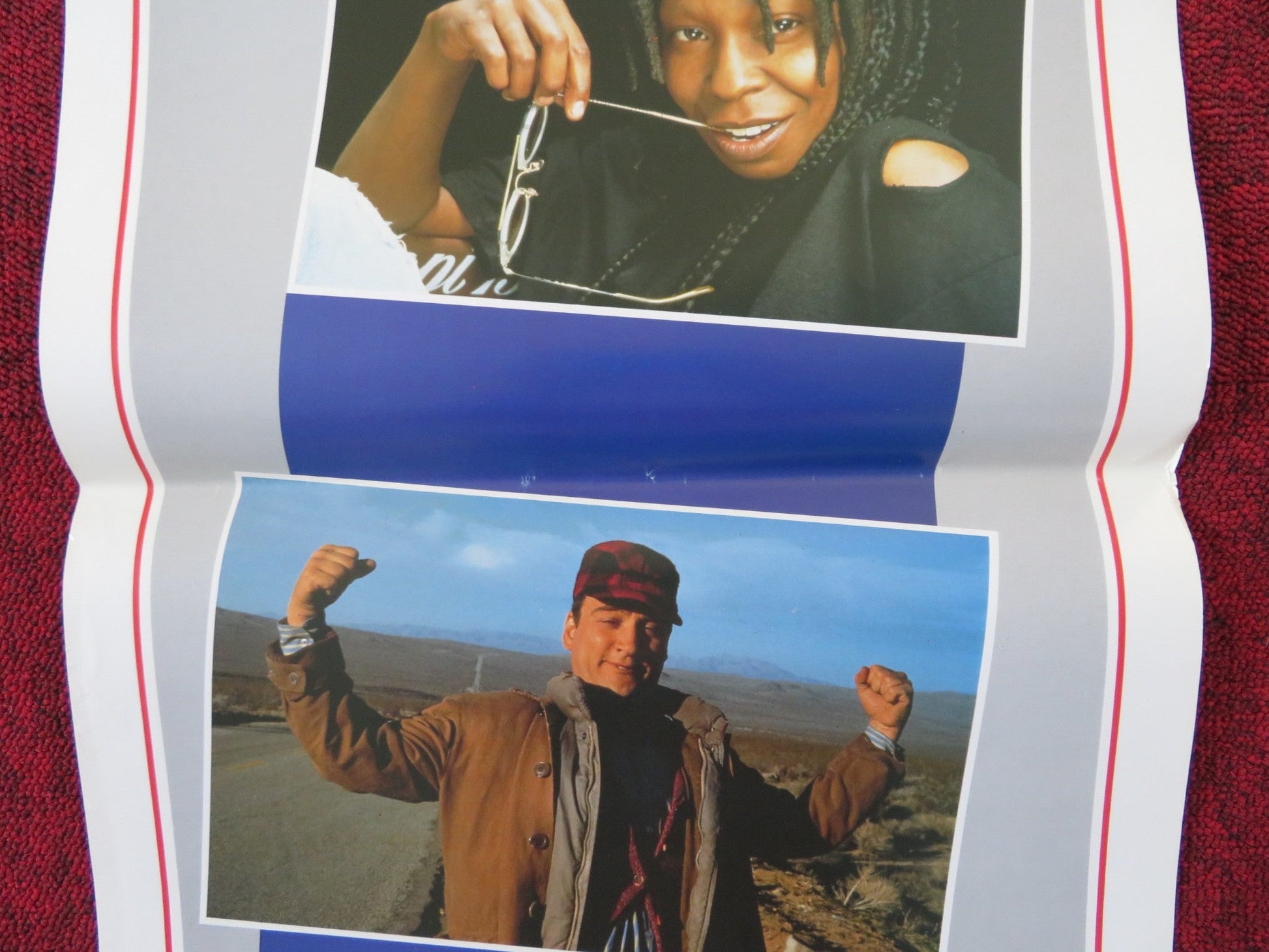 HOMER AND EDDIE ITALIAN LOCANDINA POSTER WHOOPI GOLDBERG JAMES BELUSHI 1989 Rendezvous Cinema Movie posters