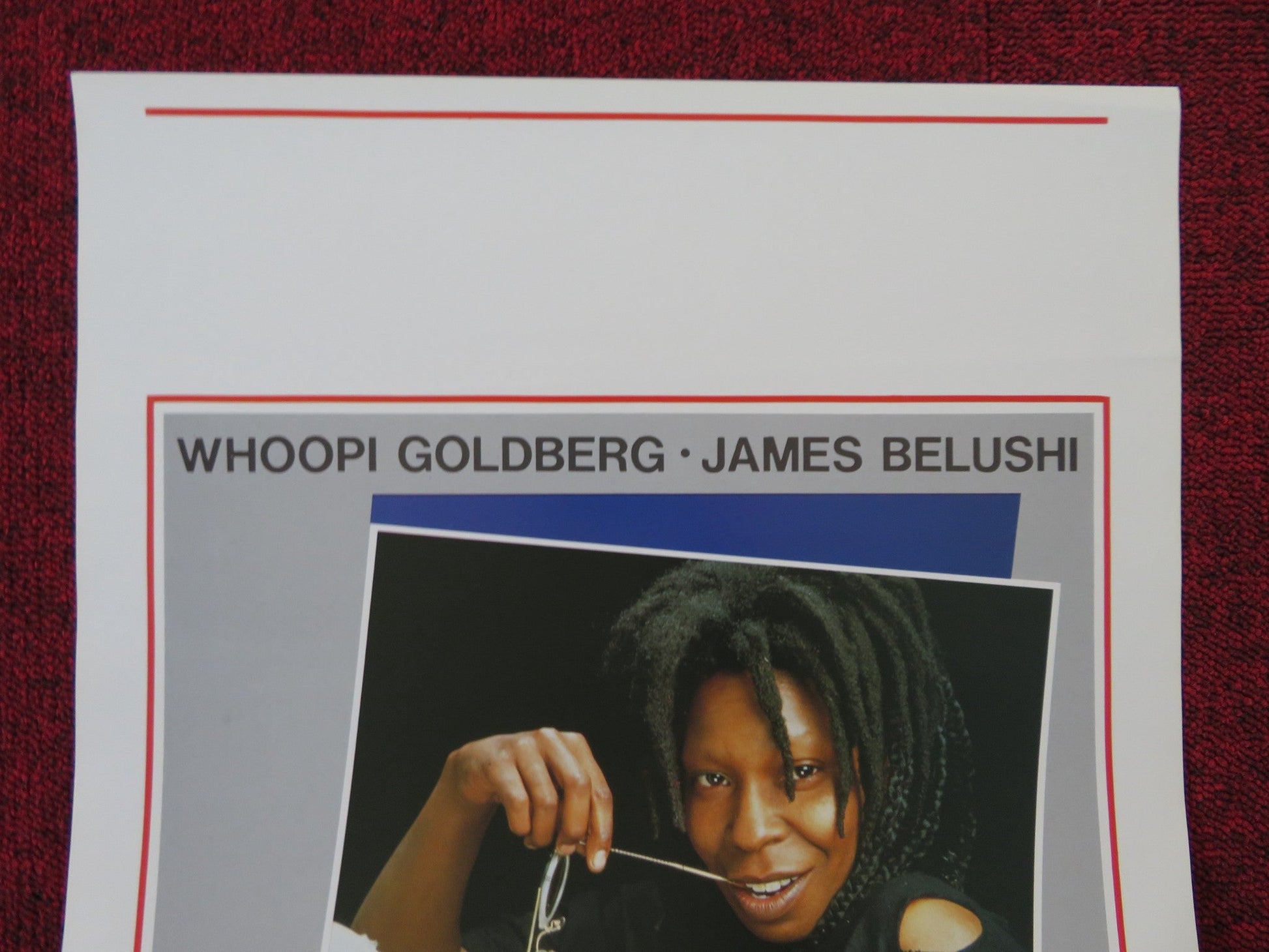 HOMER AND EDDIE ITALIAN LOCANDINA POSTER WHOOPI GOLDBERG JAMES BELUSHI 1989 Rendezvous Cinema Movie posters
