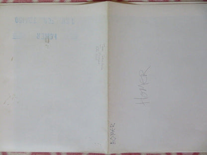 HOMER FOLDED US ONE SHEET POSTER DON SCARDINO TISA FARROW 1970 Movie posters