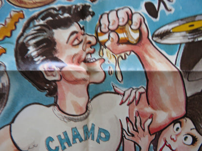 HOMETOWN U.S.A. FOLDED US ONE SHEET POSTER GARY SPRINGER DAVID WILSON 1979 Rendezvous Cinema Movie posters