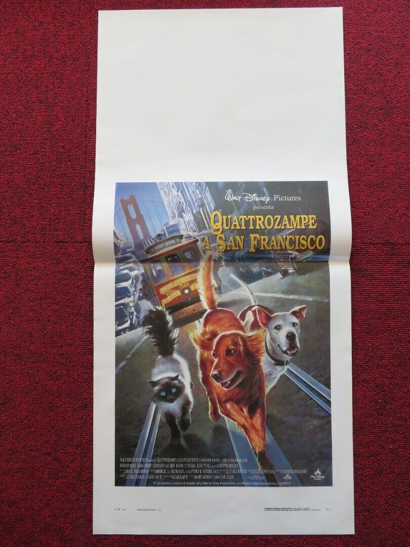 HOMEWARD BOUND II:LOST IN SAN FRANCISCO ITALIAN LOCANDINA (27.5"x13") POSTER '96 Movie posters