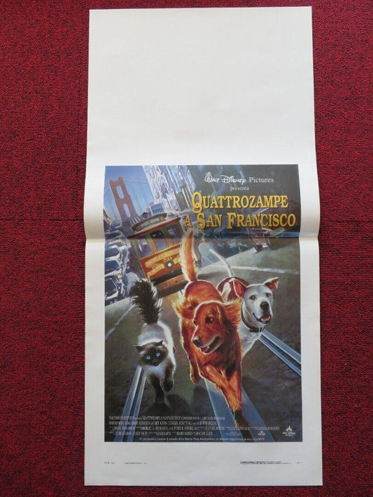 HOMEWARD BOUND II:LOST IN SAN FRANCISCO ITALIAN LOCANDINA (27.5"x13") POSTER '96 Movie posters