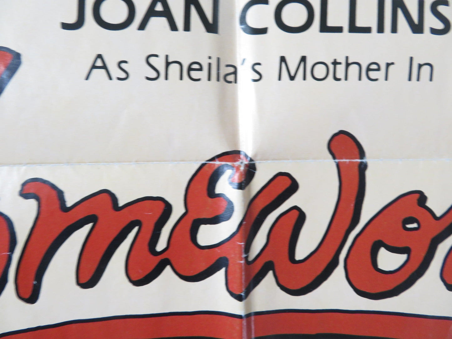 HOMEWORK FOLDED US ONE SHEET POSTER JOAN COLLINS MICHAEL MORGAN 1982 Rendezvous Cinema Movie posters