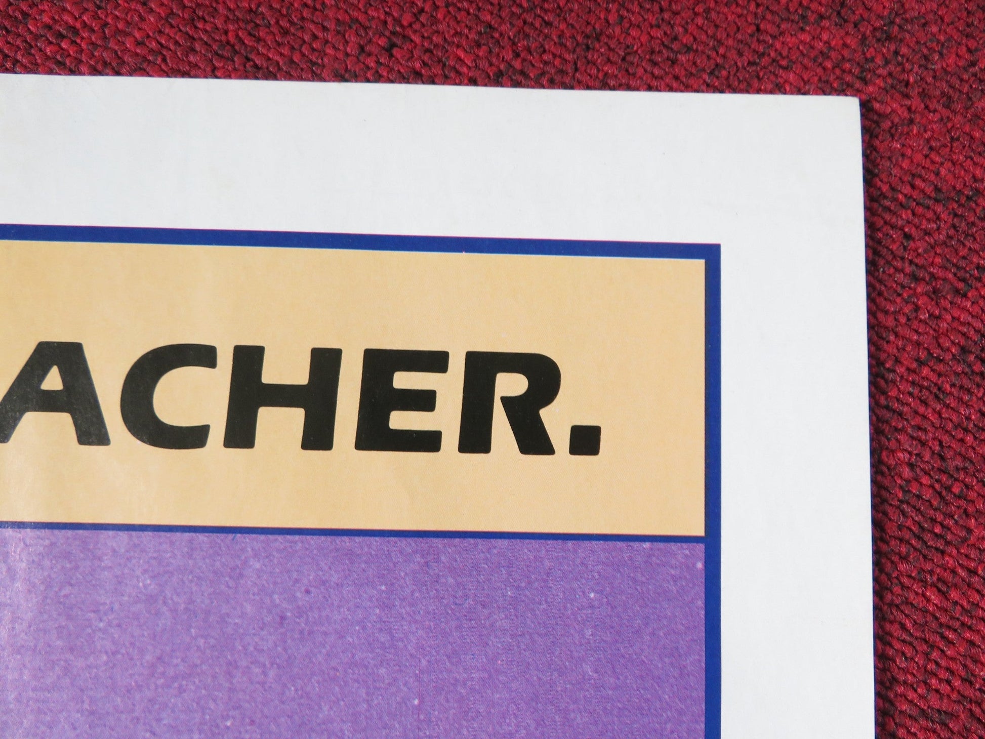 HOMEWORK FOLDED US ONE SHEET POSTER JOAN COLLINS MICHAEL MORGAN 1982 Rendezvous Cinema Movie posters