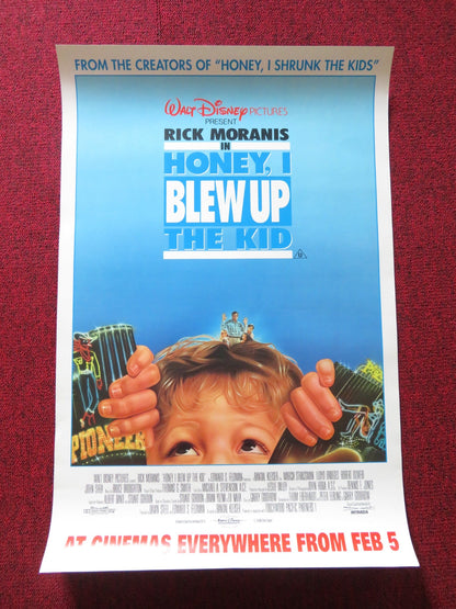 HONEY, I BLEW UP THE KID CINEMA POSTER DISNEY RICK MORANIS 1992 Rendezvous Cinema Movie posters