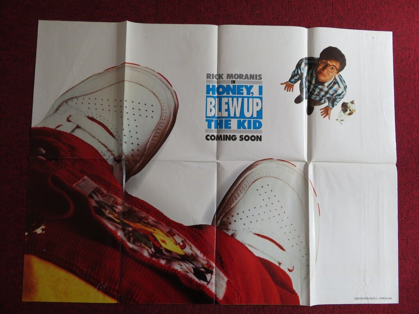 HONEY I BLEW UP THE KID UK QUAD POSTER RICK MORANIS MARCIA STRASSMAN 1992 Movie posters