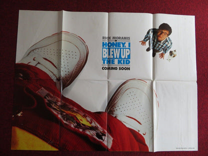 HONEY I BLEW UP THE KID UK QUAD POSTER RICK MORANIS MARCIA STRASSMAN 1992 Movie posters