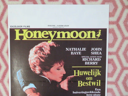 HONEYMOON BELGIUM (20.5"x13") POSTER NATHALIE BAYE JOHN SHEA 1985 Movie posters