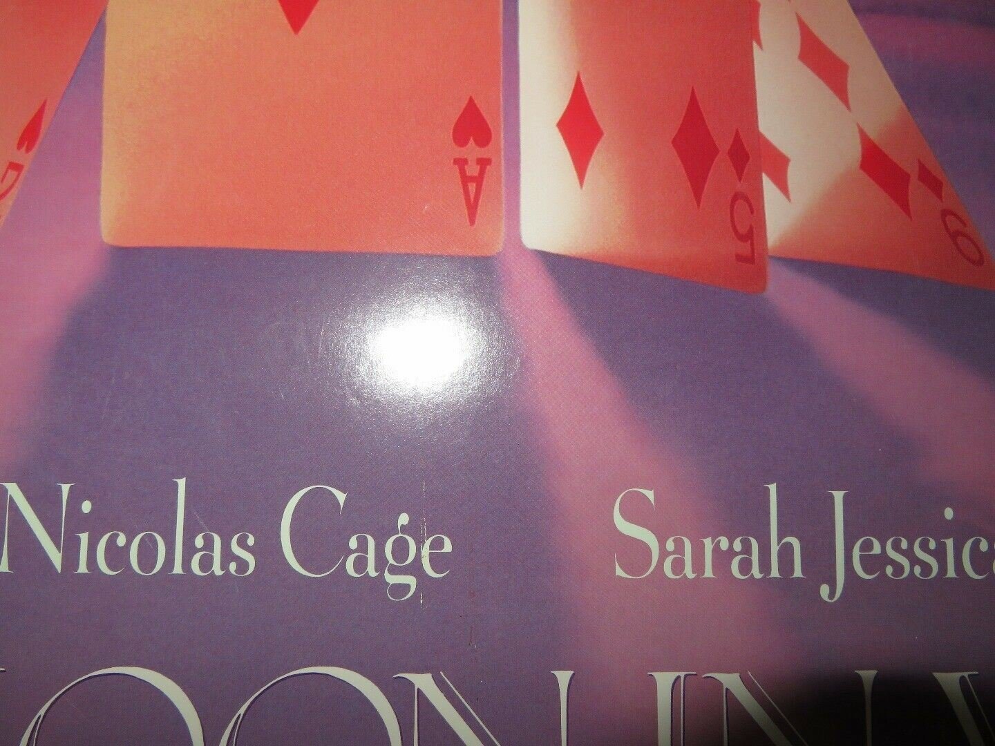 HONEYMOON IN VEGAS ONE SHEET ROLLED POSTER NICOLAS CAGE SARAH JESSICA PARKER '92 Movie posters