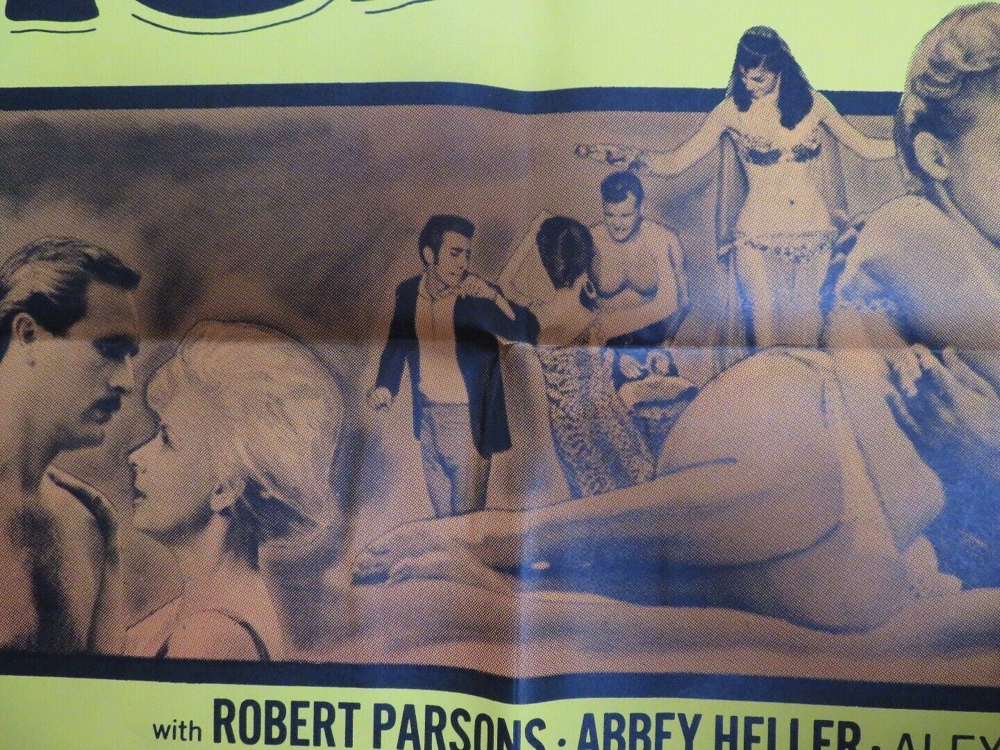 HONEYMOON OF HORROR US ONE SHEET POSTER ROBERT PARSONS ABBEY HELLER Movie posters
