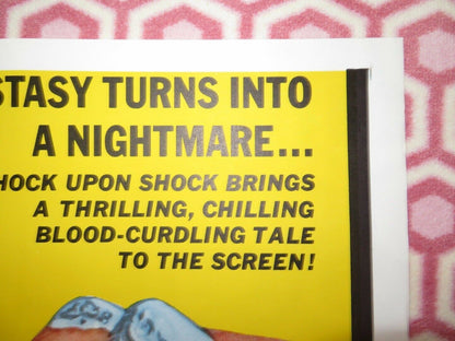 HONEYMOON OF HORROR US ONE SHEET POSTER ROBERT PARSONS ABBEY HELLER Movie posters