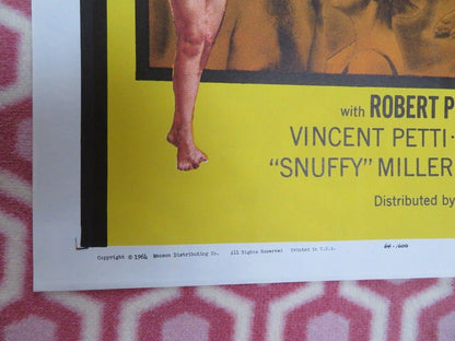 HONEYMOON OF HORROR US ONE SHEET POSTER ROBERT PARSONS ABBEY HELLER Movie posters