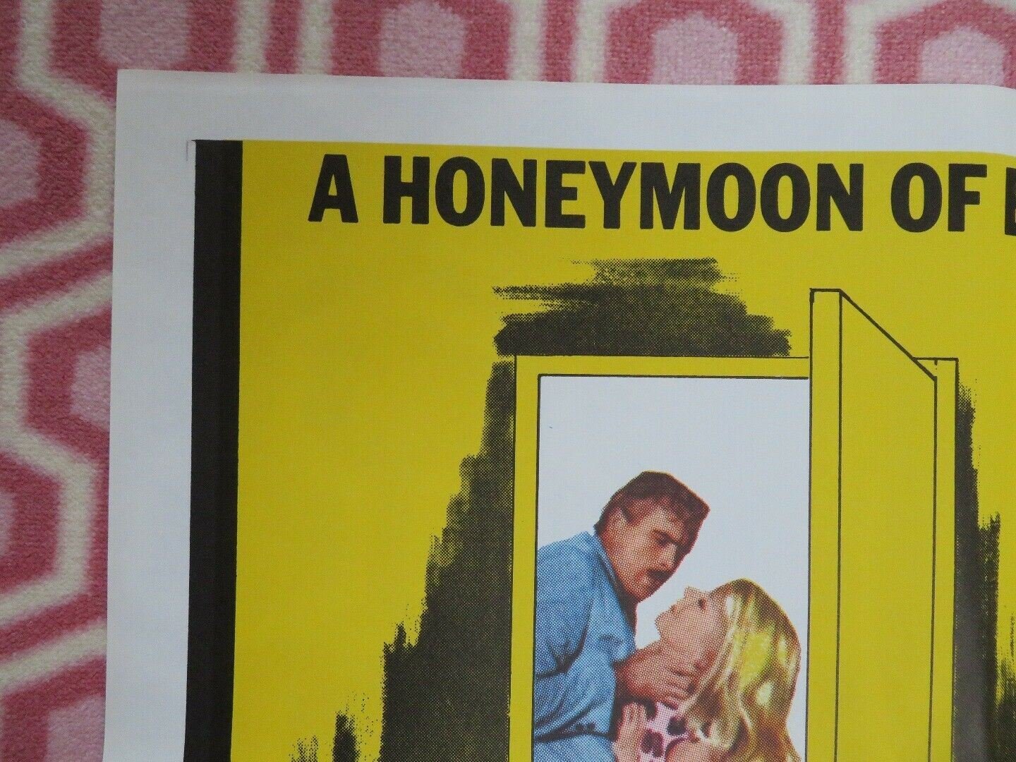 HONEYMOON OF HORROR US ONE SHEET POSTER ROBERT PARSONS ABBEY HELLER Movie posters
