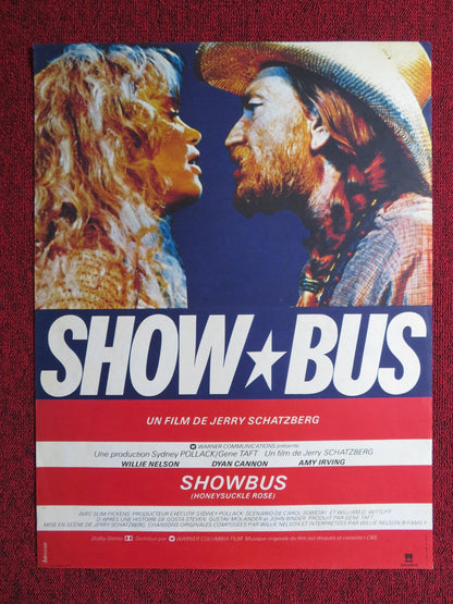 HONEYSUCKLE ROSE FRENCH POSTER WILLIE NELSON DYAN CANNON 1980 Rendezvous Cinema Movie posters