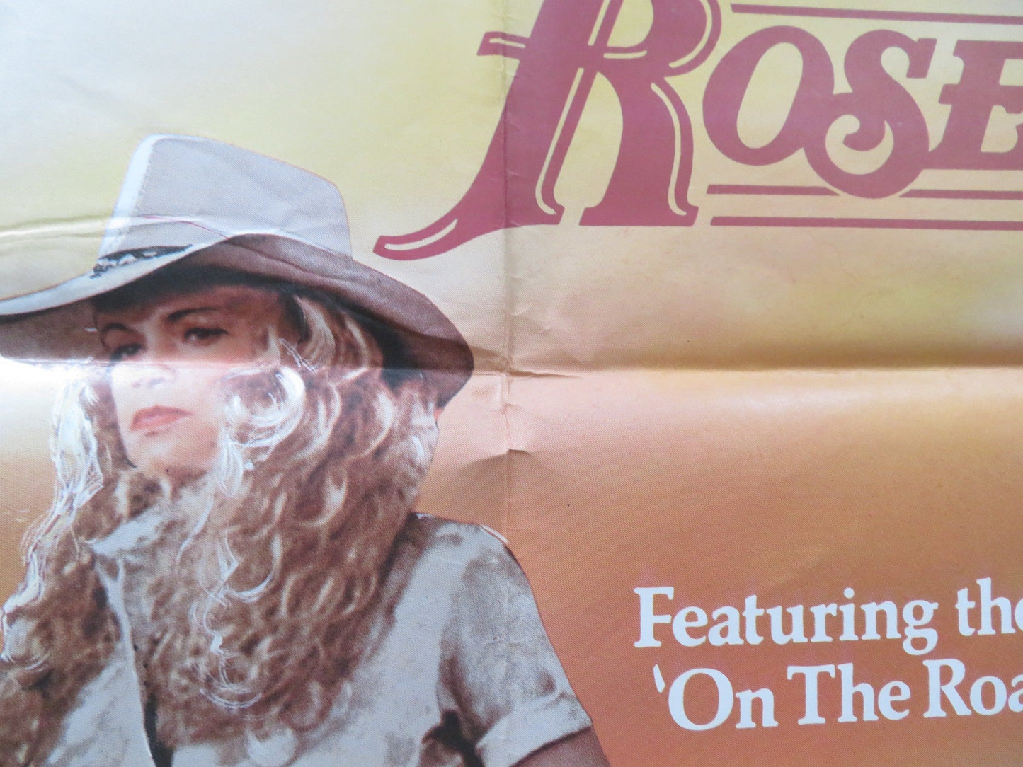 HONEYSUCKLE ROSE UK QUAD POSTER FOLDED WILLIE NELSON DYAN CANNON 1981 Rendezvous Cinema Movie posters