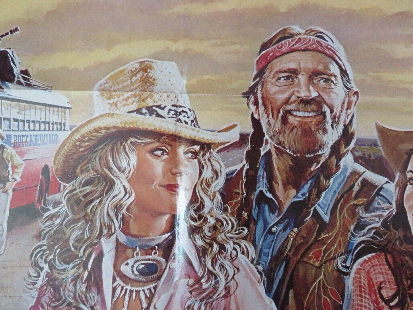 HONEYSUCKLE ROSE US ORIGINAL ONE SHEET POSTER WILLIE NELSON AMY IRVING Movie posters