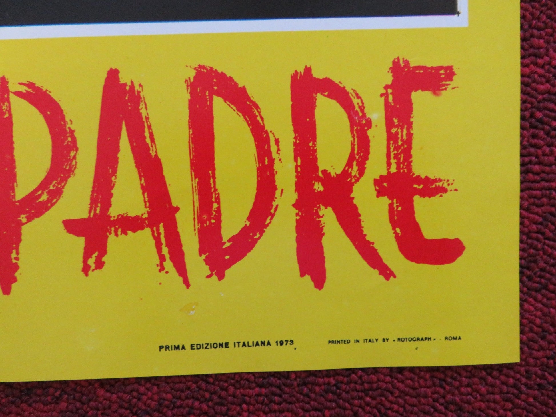 HONOR THY FATHER - C ITALIAN FOTOBUSTA POSTER JOSEPH BOLOGNA B. VACCARO 1973 Rendezvous Cinema Movie posters