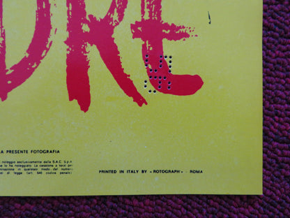 HONOR THY FATHER - F ITALIAN FOTOBUSTA POSTER JOSEPH BOLOGNA B. VACCARO 1973 Rendezvous Cinema Movie posters