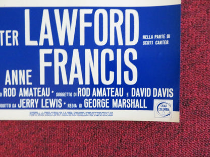 HOOK, LINE AND SINKER - C ITALIAN FOTOBUSTA POSTER JERRY LEWIS P. LAWFORD 1969 Rendezvous Cinema Movie posters