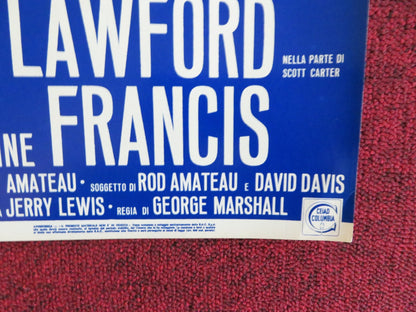 HOOK, LINE AND SINKER - F ITALIAN FOTOBUSTA POSTER JERRY LEWIS P. LAWFORD 1969 Rendezvous Cinema Movie posters