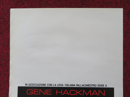 HOOSIERS ITALIAN LOCANDINA POSTER GENE HACKMAN DENNIS HOPPER 1986 Rendezvous Cinema Movie posters