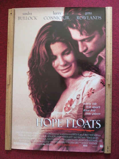 HOPE FLOATS US ONE SHEET ROLLED POSTER SANDRA BULLOCK HARRY CONNICK JR. 1998 Movie posters