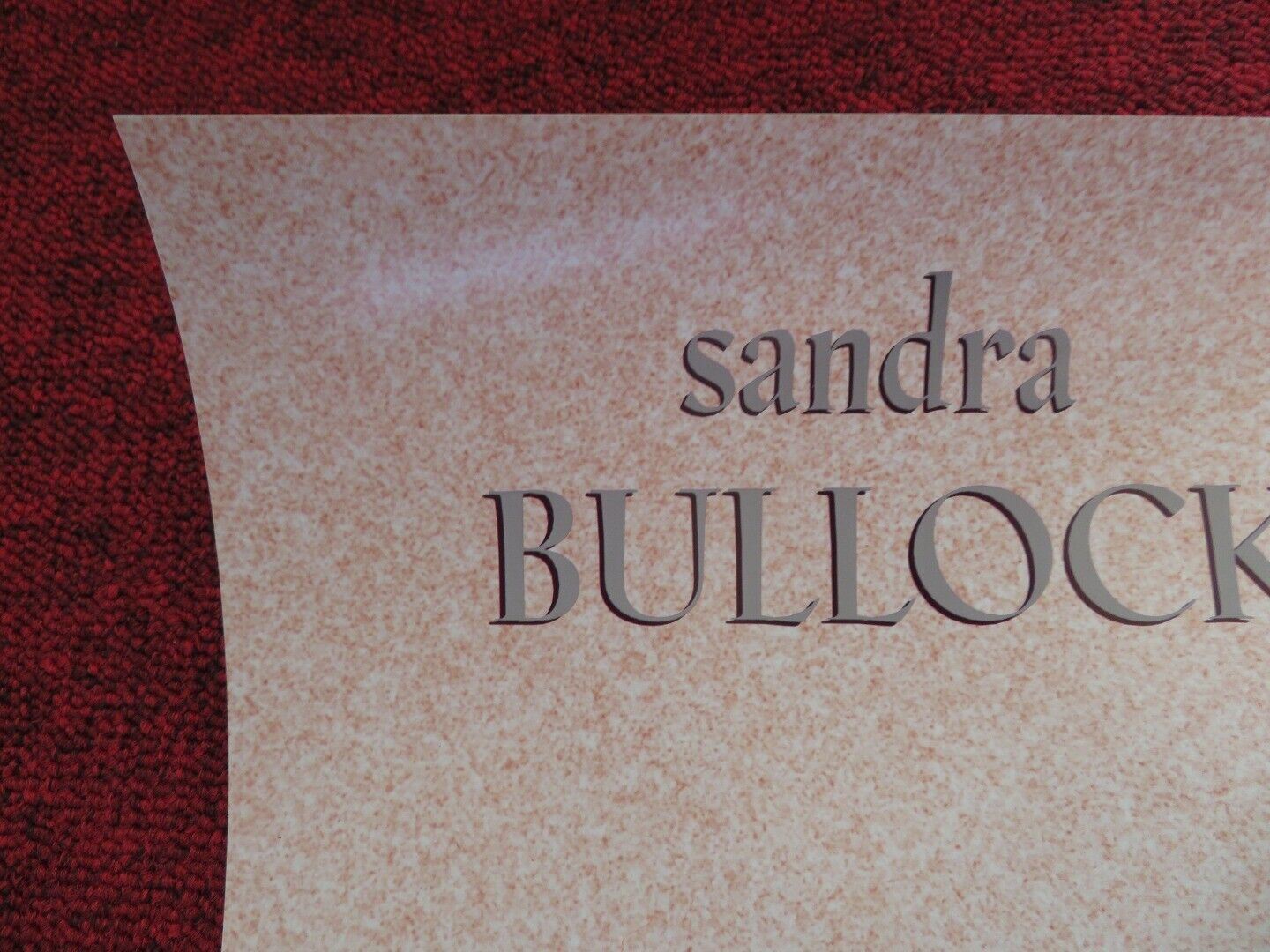 HOPE FLOATS US ONE SHEET ROLLED POSTER SANDRA BULLOCK HARRY CONNICK JR. 1998 Movie posters