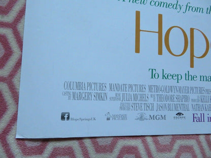 HOPE SPRINGS QUAD (30"x 40") ROLLED POSTER MERYL STREEP TOMMY LEE JONES 2012 Movie posters