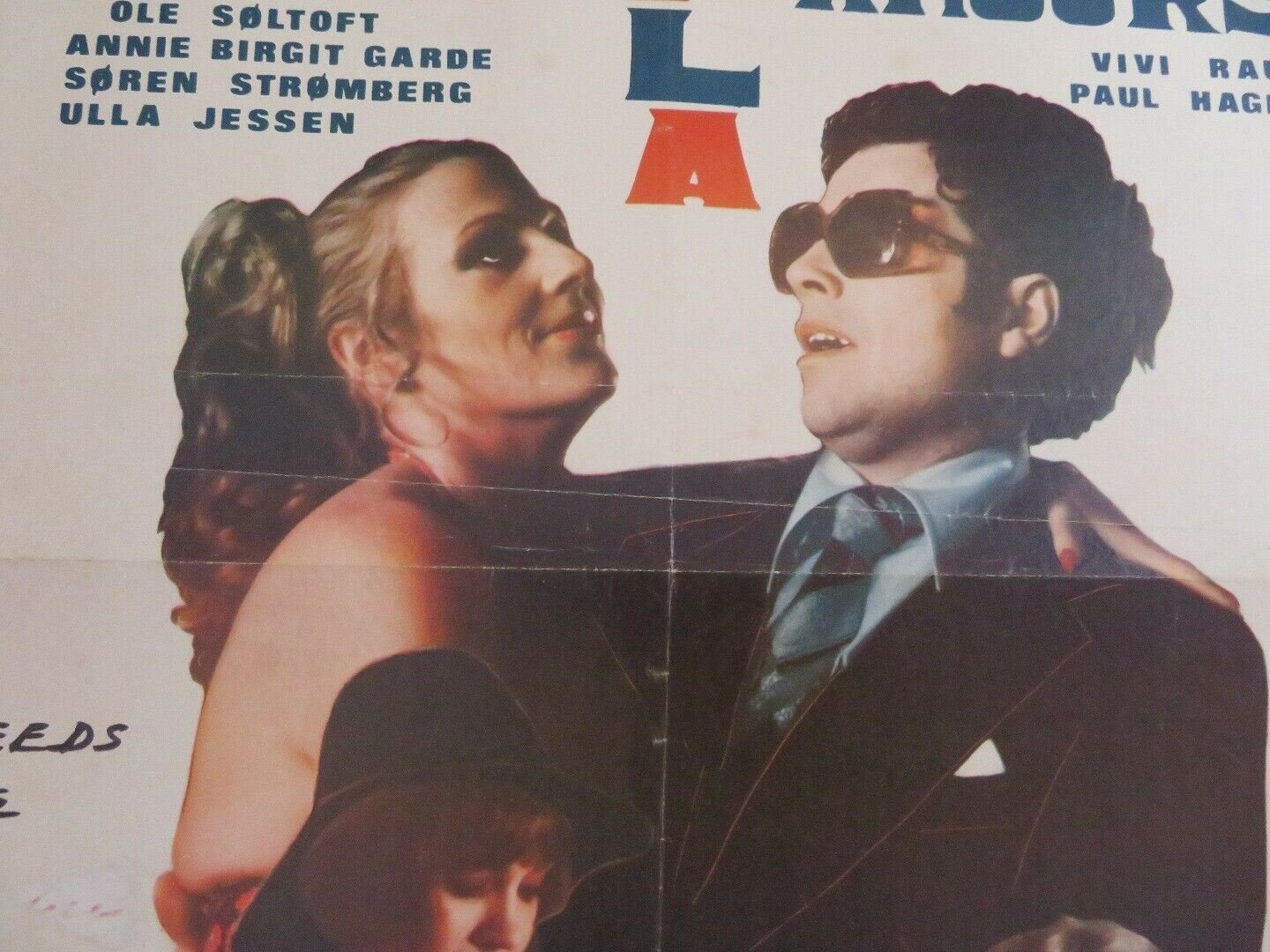 Hopla tango de mes amours ! Der må være en sengekant BELGIUM POSTER 1975 Movie posters