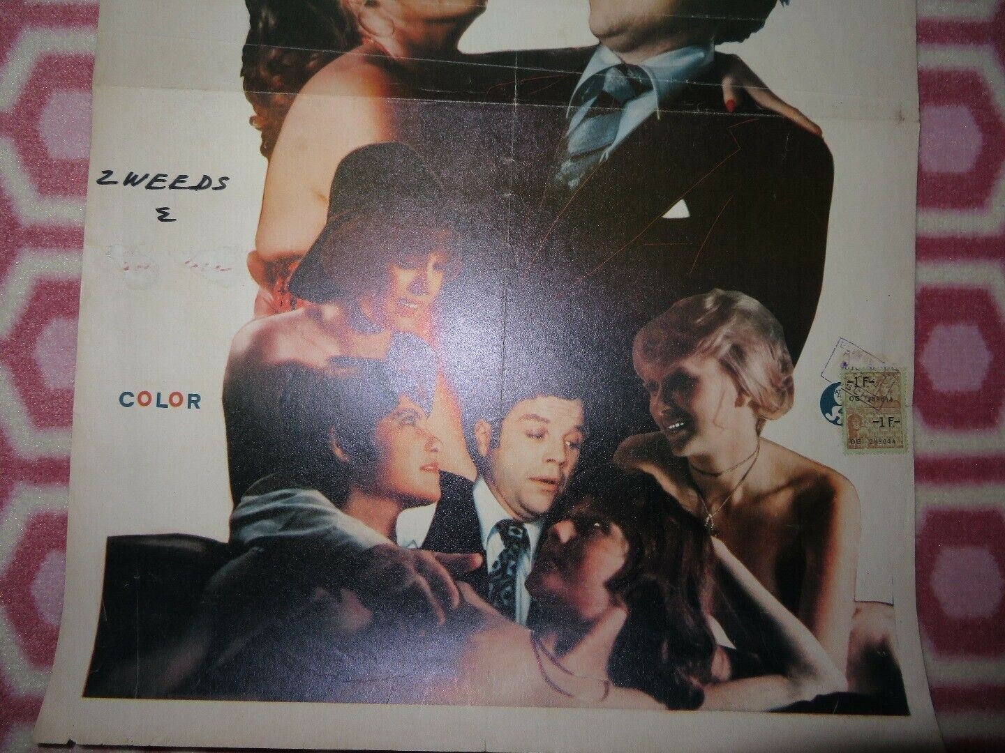 Hopla tango de mes amours ! Der må være en sengekant BELGIUM POSTER 1975 Movie posters