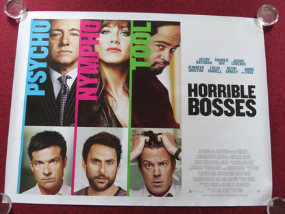 HORRIBLE BOSSES UK QUAD (30"x 40") ROLLED POSTER JASON BATEMAN J. ANISTON 2011 Rendezvous Cinema Movie posters