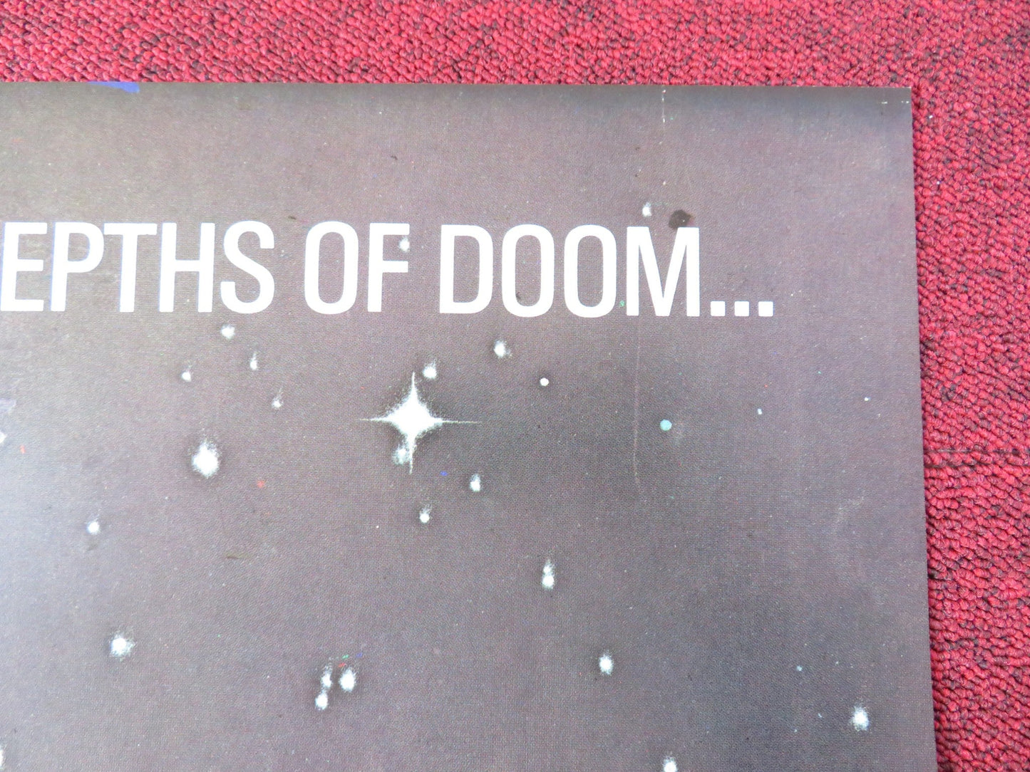 HORROR PLANET - B US TRI FOLDED ONE SHEET ROLLED POSTER ROBIN CLARKE 1981 Rendezvous Cinema Movie posters