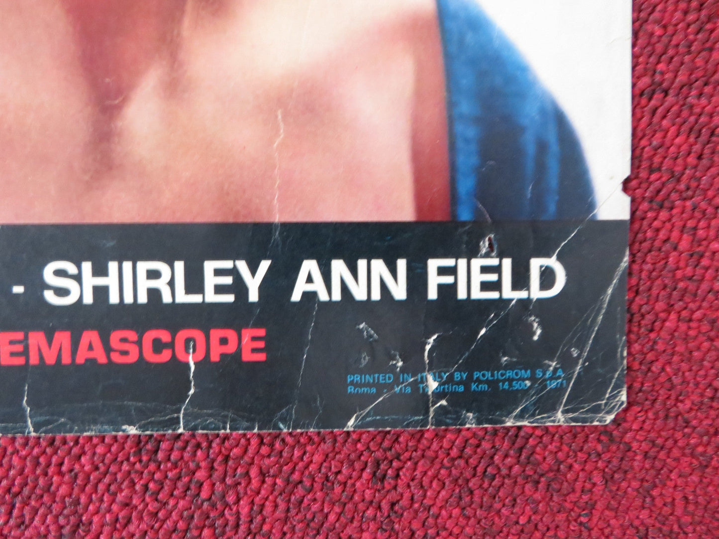 HORRORS OF THE BLACK MUSEUM - A ITALIAN FOTOBUSTA POSTER MICHAEL GOUGH 1959 Rendezvous Cinema Movie posters