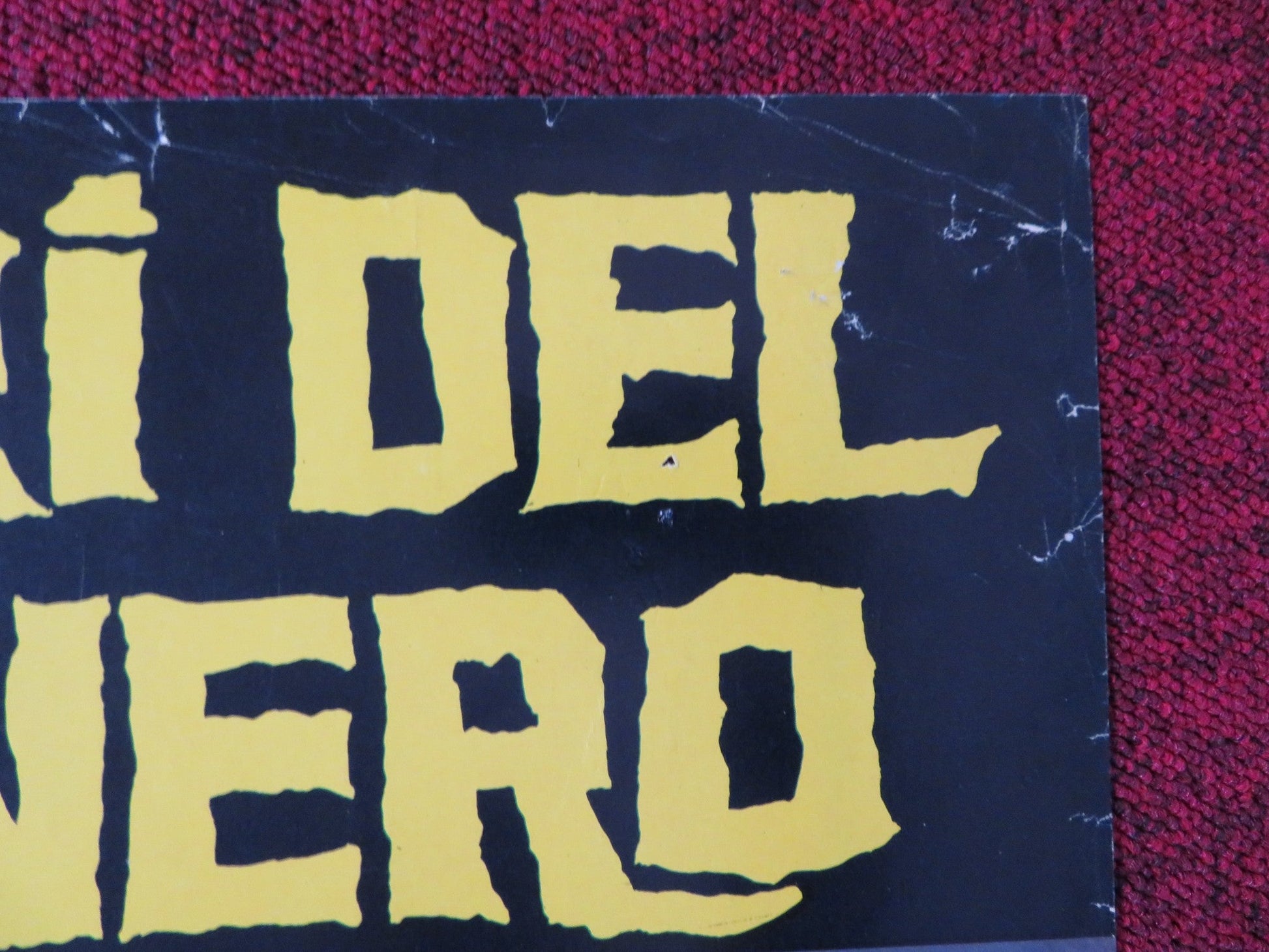 HORRORS OF THE BLACK MUSEUM - A ITALIAN FOTOBUSTA POSTER MICHAEL GOUGH 1959 Rendezvous Cinema Movie posters