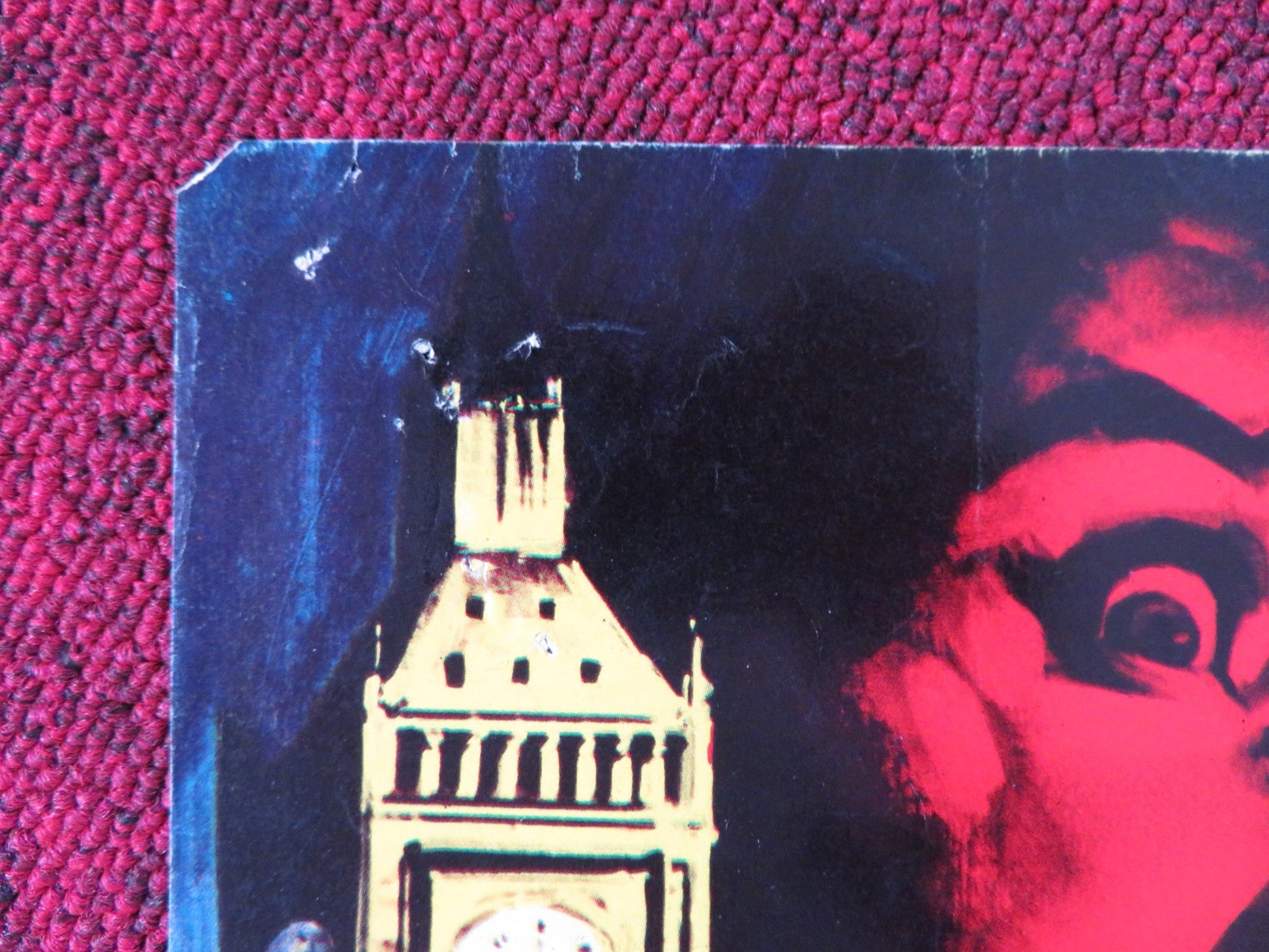 HORRORS OF THE BLACK MUSEUM - A ITALIAN FOTOBUSTA POSTER MICHAEL GOUGH 1959 Rendezvous Cinema Movie posters