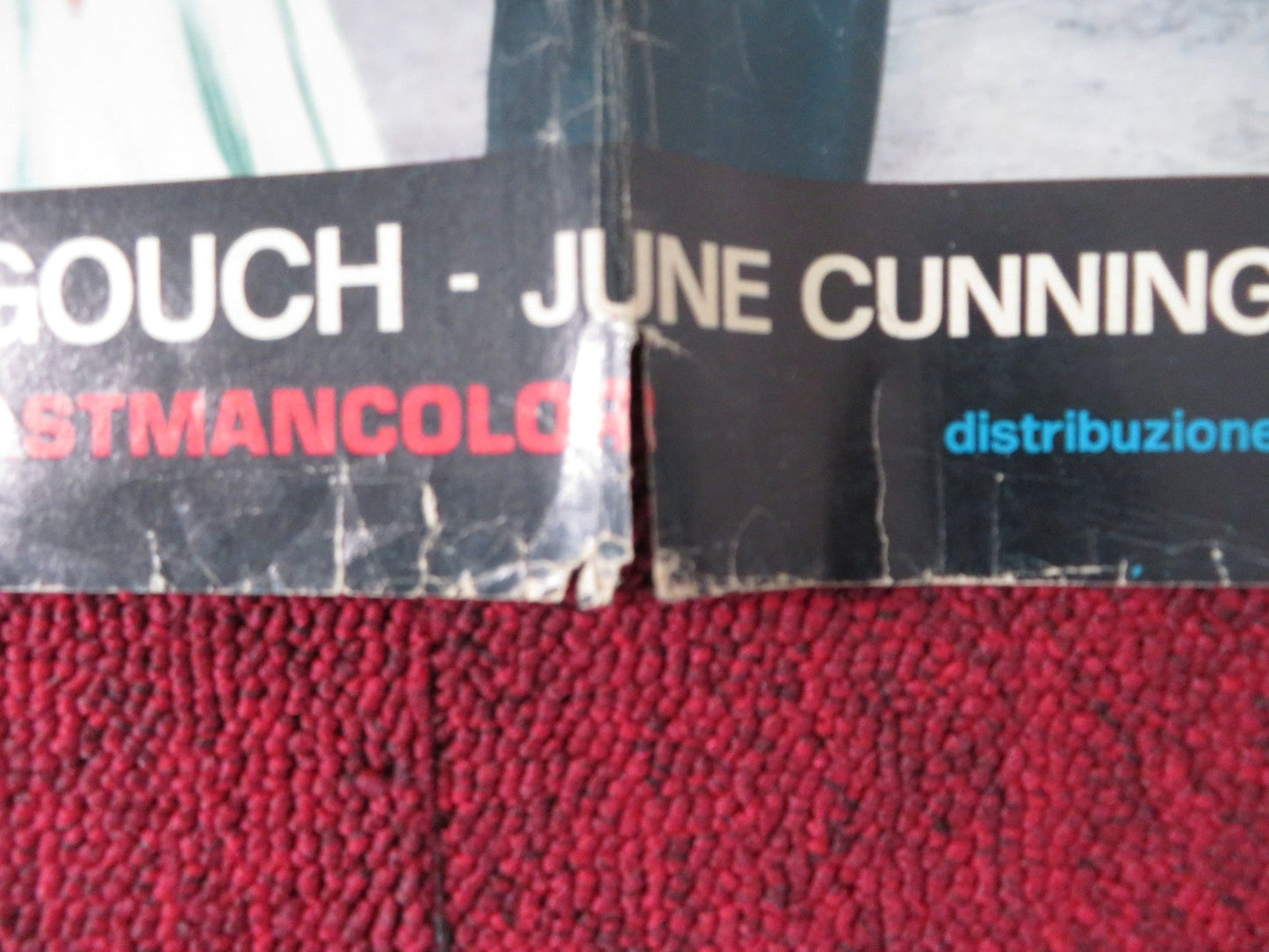 HORRORS OF THE BLACK MUSEUM - A ITALIAN FOTOBUSTA POSTER MICHAEL GOUGH 1959 Rendezvous Cinema Movie posters