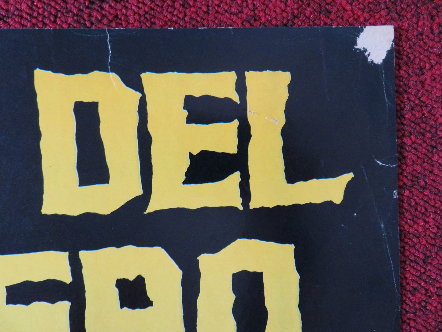 HORRORS OF THE BLACK MUSEUM - B ITALIAN FOTOBUSTA POSTER MICHAEL GOUGH 1959 Rendezvous Cinema Movie posters